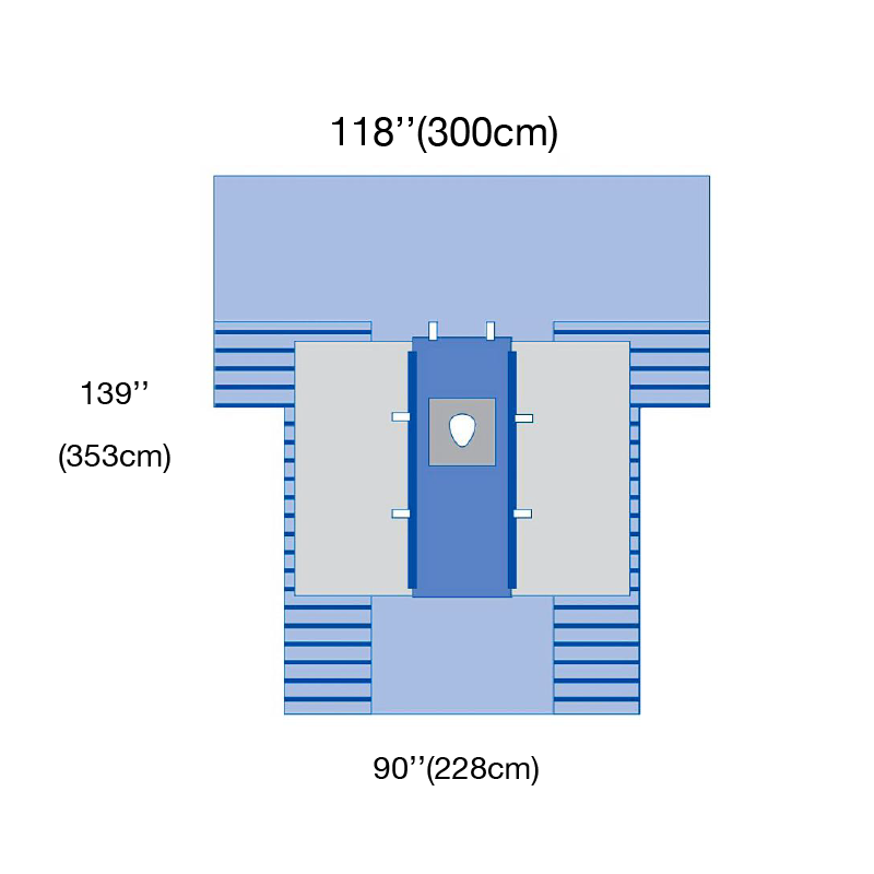 Pacote de procedimentos ortopédicos para quadril
